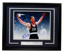 Bo Nickal Signed/Auto 11x14 Photo Penn State Wrestler Framed JSA 193622