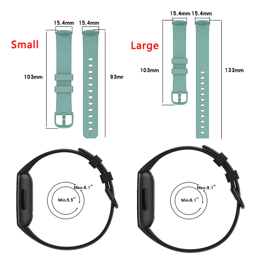 Band For Fitbit Inspire 3 Watch Band Silicone Bracelets Strap Sport