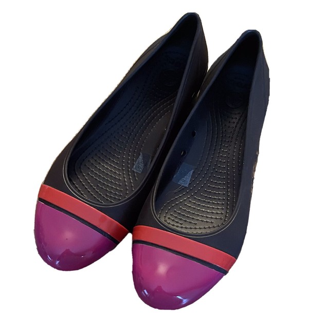 rubber ballet flats