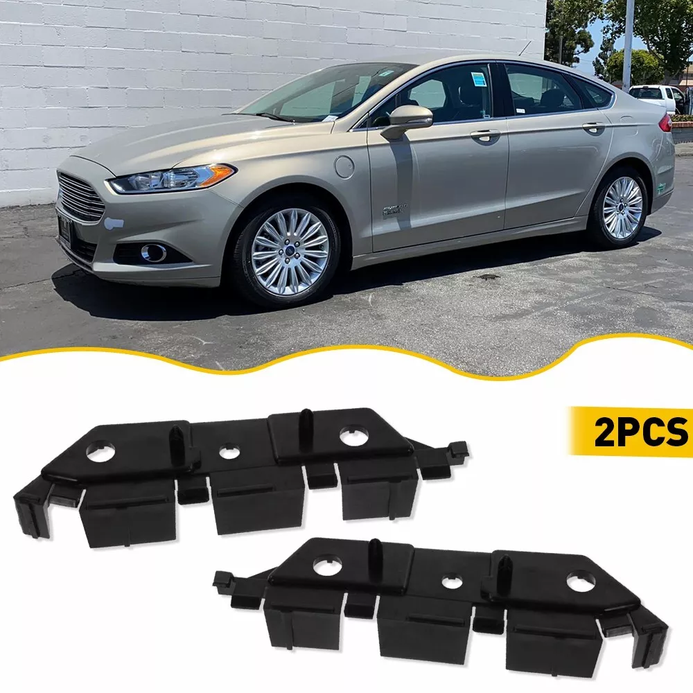 1X Black Bumper Bracket For 2013 2016 Ford Fusion S SE SE Hybrid
