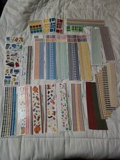 Creative Memories LOT Stickers 40 Sheets Scrapbooking and Strips/Papers