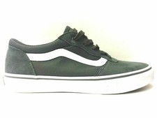 SCARPE SNEAKERS UNISEX VANS VN0 QGCFM5 MILTON PELLE GRIGIO ORIGINALE AI NUOVO