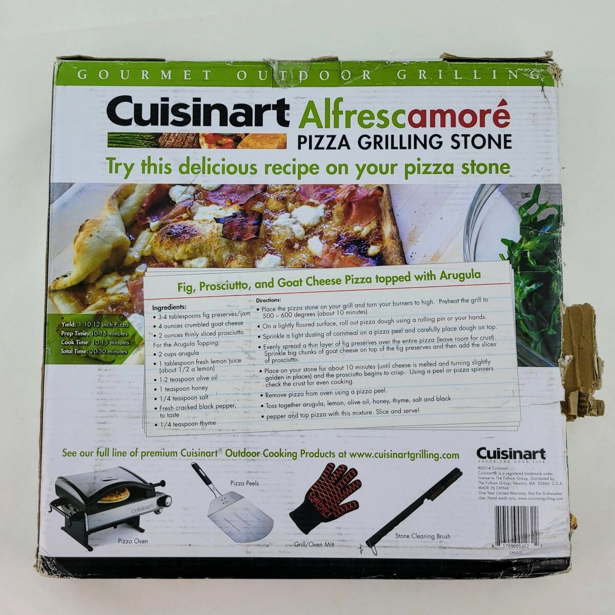 Alfrescamore Ceramic-Glazed Cordierite Pizza Grilling Stone Alfrescamore Ceramic-Glazed Cordierite Pizza Grilling Stone