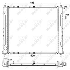 Radiateur Rover 218