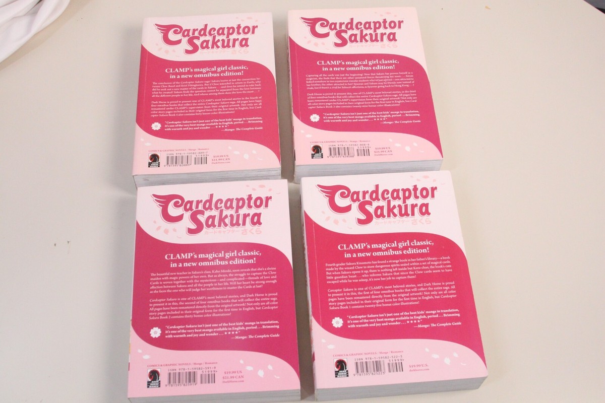 Cardcaptor Sakura Clamp Omnibus Vol 1-4 In English 1st