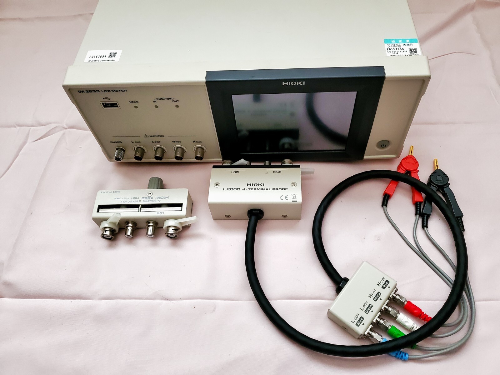 Hioki IM 3533 LCR Meter, 1mHz to 200 kHz eBay