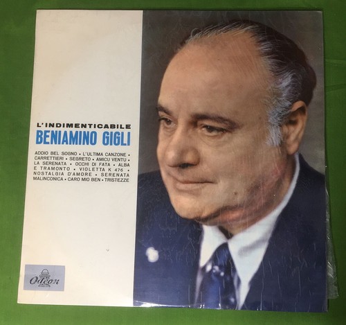 Odeon QELP 8134 Beniamino Gigli - L’Indimenticabile CLASSICAL AUDIOPHILE LP - Picture 1 of 2