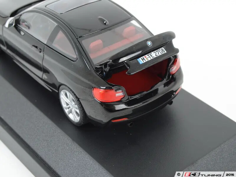 【 ディーラー特注 ミニカー 】 1/43 BMW 2 Series Coupe BMW Dealer Original Car 1:43 BMW 2 Series F22 Coupe Black