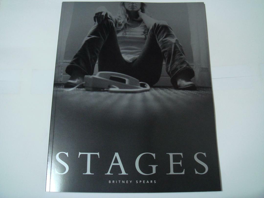 Britney Spears Stages Photo & DVD Book & T-shirt booklet Japan Limited Edition Britney Spears Stages Photo & DVD Book & T-shirt booklet Japan Limited Edition