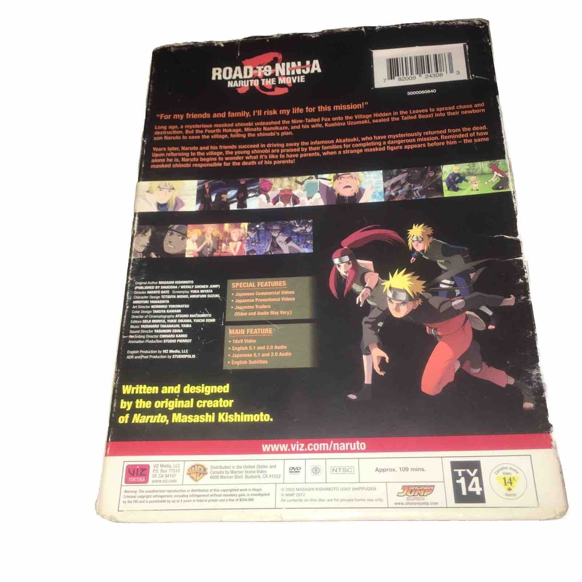 Road to Ninja: Naruto the Movie (DVD, 2012) for sale online | eBay