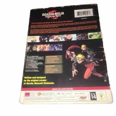 Road to Ninja: Naruto the Movie (DVD, 2012) for sale online | eBay