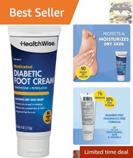 Medicated Diabetic Foot Cream - 4 oz Moisturizing Hydration Protection