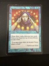 Brainstorm | Mercadian Masques 1999 | MTG Magic Cards FAST Shipping!