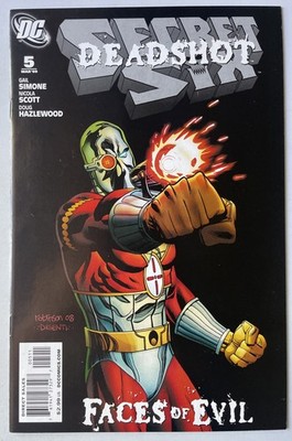 Secret Six #5   Deadshot Faces Of Evil Solo Cover! (DC 2009)