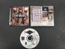 Front Mission 3 PlayStation 1 PS1 Black Label Complete in Box CIB