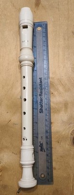 Yamaha Sopranblockflöte weiß Kunststoffflöte Schulinstrument Baro
