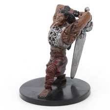 Dungeons and Dragons HALF-OGRE BARBARIAN - 2005 DND Minis Miniature Figure