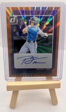 PJ MORLANDO (RC) 2025 Donruss Baseball Signature Series Holo Gold Laser 04/25💎