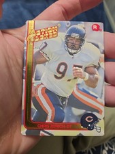 1991 Action Packed Chris Zorich Chicago Bears #25 Rookie Card Notre Dame. rookie card picture