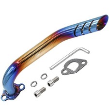 212cc Exhaust Pipe Header Kit for Coleman CT200u CT200u-ex BT200X KT196 196cc...