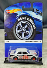 Hot Wheels Real Riders Datsun Bluebird 510 1/64