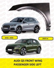 AUDI Q5 2017 - 2023 FRONT WING FENDER LEFT PASSENGER SIDE  PRIMED OEM SPEC