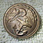 rare civil war federal marine corps scovill uniform coat button