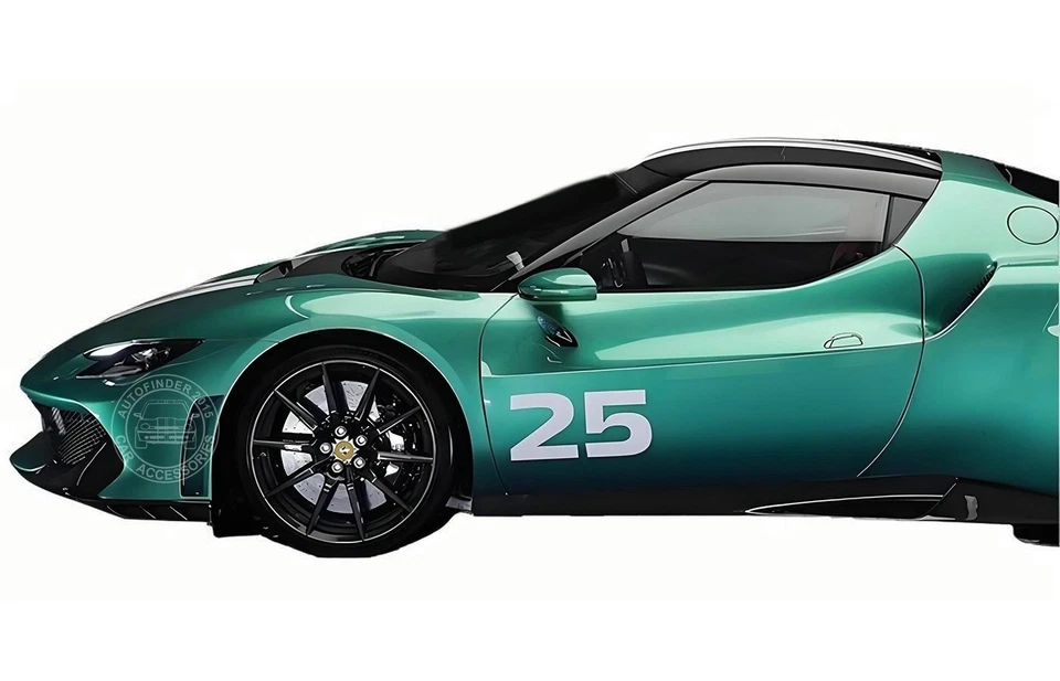 Graphics Decal For Ferrari 296 Speciale Racing Stripes Hood Roof Rear Stickers - Изображение 2 из 4