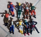 (x9) VTG GI Joe action figures 80s lot Hasbro 90s Cobra Vapor annihilator Loose