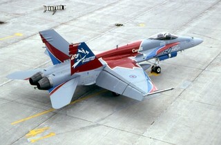 Original aircraft slide CF 188 Hornet 188739 RCAF 425 Squadron 60 Yrs 2002