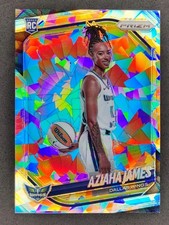 2025 Panini WNBA Prizm AZIAHA JAMES Rookie Variation Silver Ice #141 Wing (B)