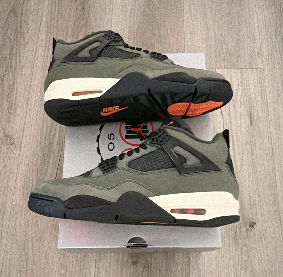 Undefeated x Air Jordan 4 Retro 2025 Green for Sale | Authenticity