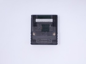 Official Nintendo Gamecube Clear Gray Pokemon Colosseum 59 Block Memory Card