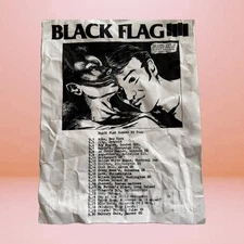 Black Flag "Summer 82 Tour" Promotional Flyer 