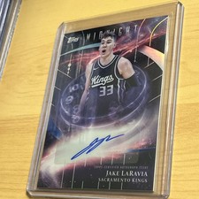 Jake LaRavia 2025-26 Topps Midnight Stroke of Auto Kings