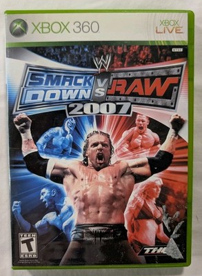 WWE SmackDown vs. Raw 2007 Xbox 360 Game - No Manual - Tested