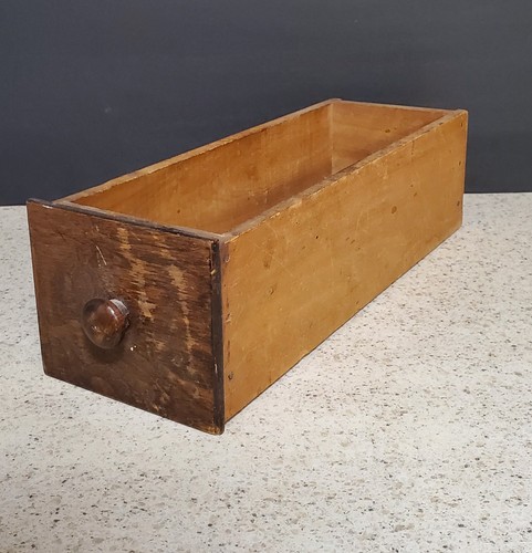 Antique Singer Treadle Sewing Machine Wooden Drawer (bx38) - 第 2/2 張圖片