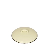 Riess Deckel Mit Chromrand 16Cm Emaille