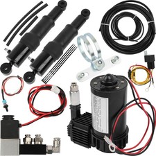 Rear Basic Bagger Air Ride Suspension Shock Kit Fit Harley Road King Fltrx 14-24