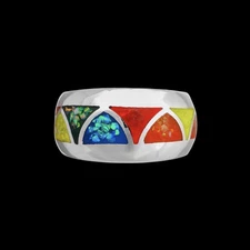 Navajo Ring, 925 Sterling Silver Ring, Native American Handmade Jewelry,...