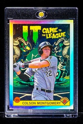 Colson Montgomery RARE REFRACTOR PRIZM INVESTMENT ROOKIE CARD White Sox SSP