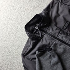 Under Armour Jacket Youth 18-20 Gray Storm ColdGear Fleece Full Zip Logo
