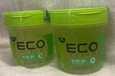 (2 pack) Eco Styler Olive Oil Styling Hair Gel, 16oz