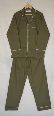 Size Large Dark Green Plain Cotton Unisex Pyjama Set TARRIF FREE 0% CHARGE PJ-28