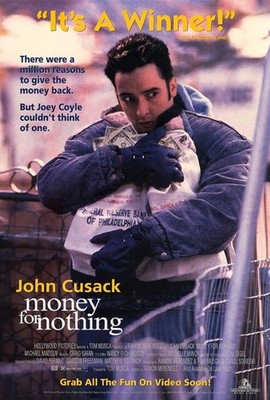 Money For Nothing Poster 27x40 John Cusack Michael Madsen Benicio Del Toro