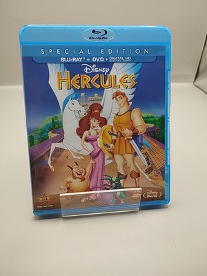 Hercules (Blu-ray, 1997) Disney Very Good Discount Shipping No Digital