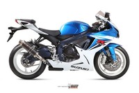 Auspuff Endtopf Mivv GP Suzuki GSX-R 600 2011 - 2016