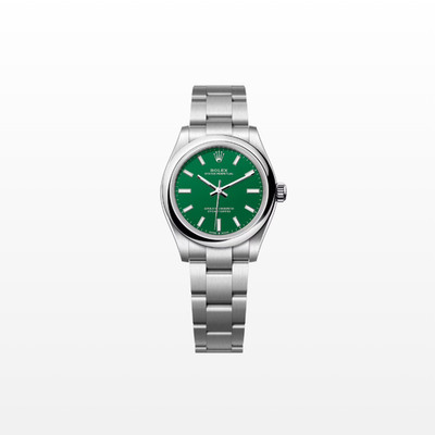 Unworn 2026 Rolex Oyster Perpetual 31mm, Stainless Steel, Green, 277200-0006