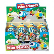 Press n Go Mini Planes - Set of 3
