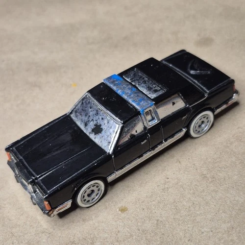 Vintage 1988 Matchbox Diecast 1:76 Scale Black Lincoln Town Car Macau